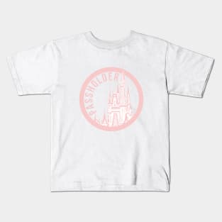 Passholder Magic Castle Millennial Pink Kids T-Shirt